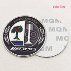Car 3D Metal Door Windows Body Rear Trunk Emblem Sticker For Mercedes Benz AFFALTERBACH AMG LOGO C180 E320 A200 CLA CLK CLS ML