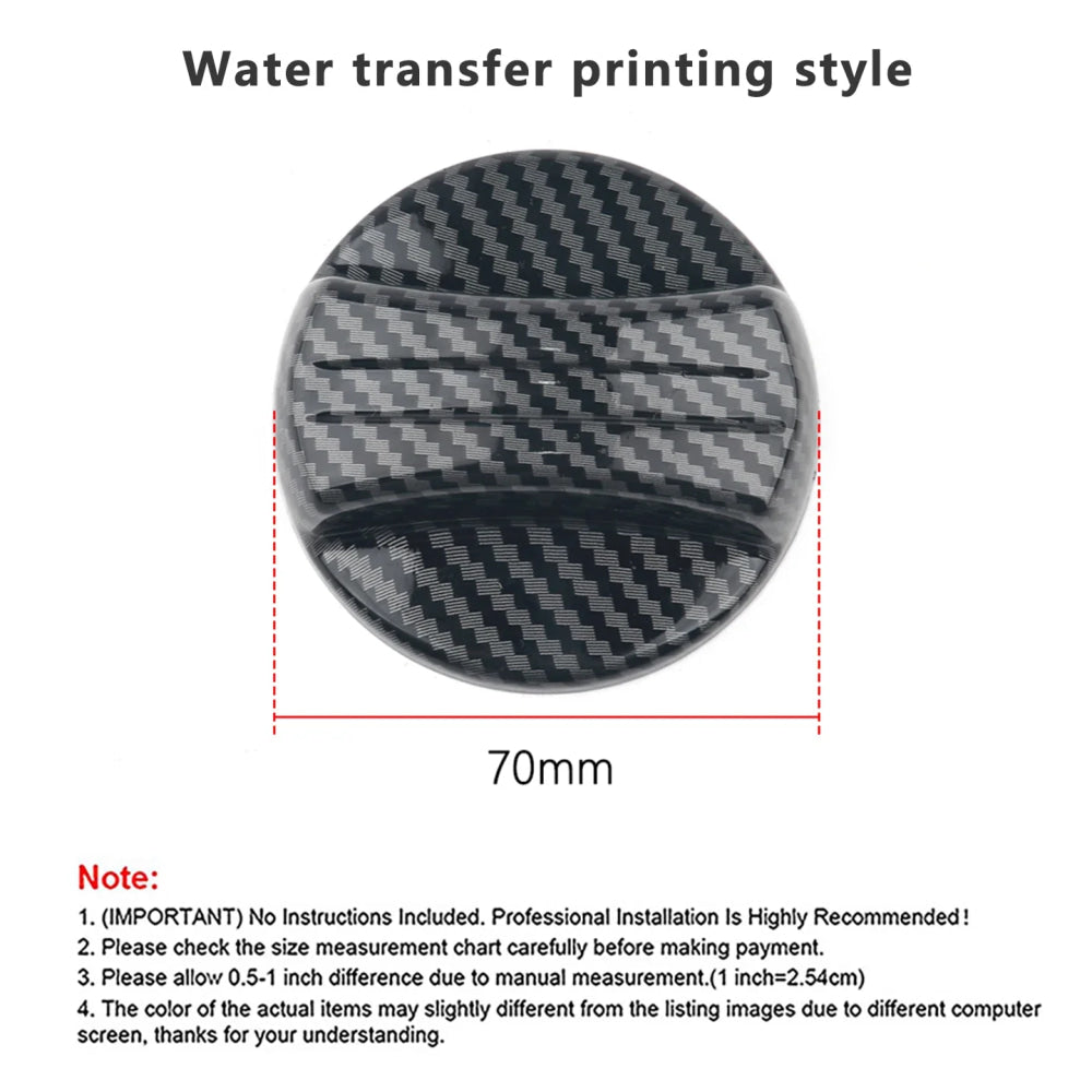 Carbon Fiber Tank Cover Fuel Tank Air Cap Trim For BMW G80 G06 G07 G42 G14 G15 G16 F82 F20 F21 F83 M2 M3 M4 M5 M8 F95 F96 E90