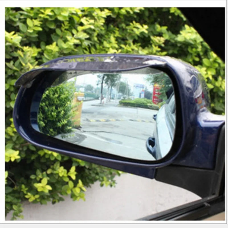 Protector de Lluvia Universal de Fibra de Carbono para Espejo Retrovisor de Coche, 2 Piezas, Cubiertas para Espejos Laterales, Deflectores de Cejas
