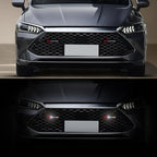 Car Front Cover Grille Lamp Emblem Decor Lightings LED Lights Stickers For Mercedes-Benz CLS GLC GLK W211 W221 W220 W163 W164 W2
