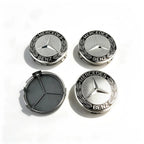 Car Wheel Center Logo Hub Cap 4pcs 75mm For Mercedes Benz AMG W204 C218 A207 C117 CLA CLS E Class W212 S212 X166 W176 W205 W246