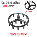 52mm 57mm Pins Sticker Car Steering Wheel Emblem Badge For Mercedes C E S Class CLA CLS W212 W205 W204 Styling Accessories Trim