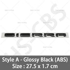 new old letter logo car stickers for GMC sierra Rear Trunk Emblem Logo boot label trunk modified Accessories decoration decals