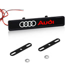 LED Car Logo Light for Audi A1 A3 A4 A5 A6 A7 A8 Q3 Q5 Q7 Q8 TT RS, Dynamic Car Front Grille Emblem Light, Auto Decorative Lamp