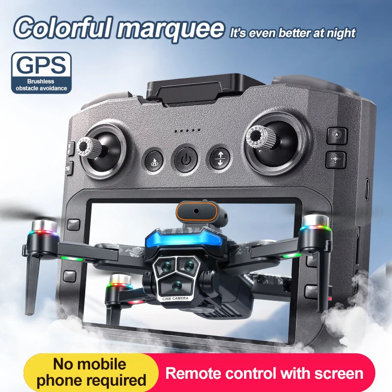 Xiaomi A14 Pro Max Drone aéreo 8K HD cámara Dual 5G WIFI GPS Motor sin escobillas flujo óptico evitación de obstáculos RC Drone 10000M