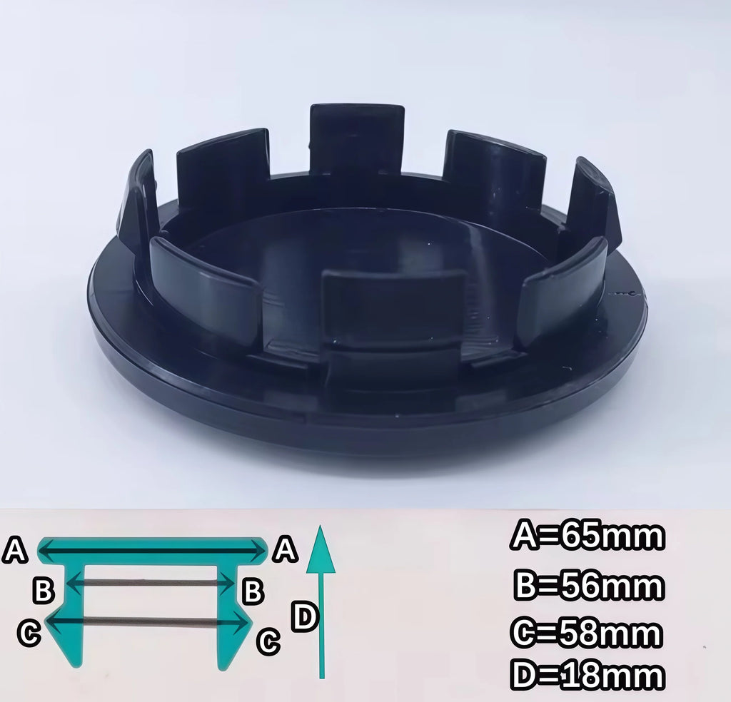 4pcs Car Wheel Center Caps Hubcap Cover 54/56/60/65/68mm For Ford Fiesta Mondeo Fusion Explorer Escape Focus Kuga Rim Cover