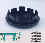 4pcs Car Wheel Center Caps Hubcap Cover 54/56/60/65/68mm For Ford Fiesta Mondeo Fusion Explorer Escape Focus Kuga Rim Cover