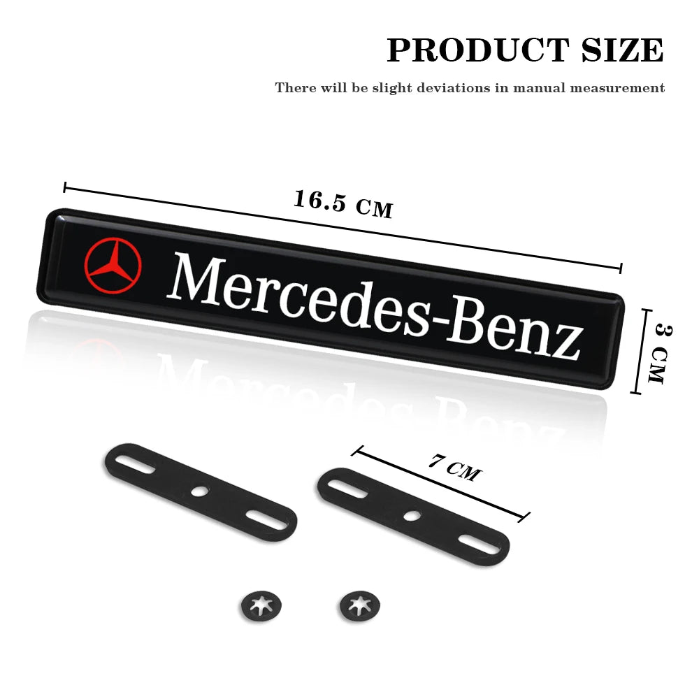 Front Grille LED Emblem Light Illuminated Badge For Mercedes AMG W205 C180 C200 C260 C300 W124 W126 W140 W168 W169 Car Accessory