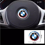 45mm Car Steering Wheel Badge Emblem Sticker Auto-Styling For BMW E36 E46 E53 E90 E60 E61 E93 E87 X1 X3 X5 X6 F30 F20 F10