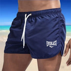 EVERLAST Men's Sports Shorts Summer Quick Dry Breathable Mesh Fitness Running Shorts Swimming Vacation Shorts