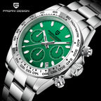 2026 Pagani Design PD1727 Night Light Men's Watch Sapphire Glass Stainless Steel Waterproof Relief  relogio masculino watches