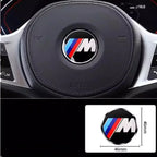 45mm Car Steering Wheel Badge Emblem Sticker Auto-Styling For BMW E36 E46 E53 E90 E60 E61 E93 E87 X1 X3 X5 X6 F30 F20 F10