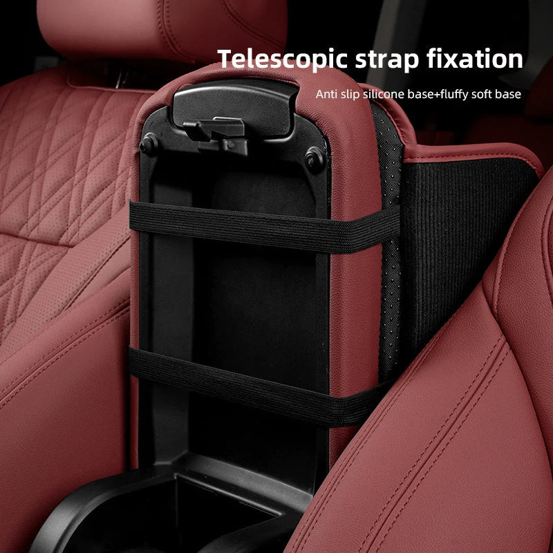 Leather Car Armrest Box Pad Auto Armrest Mat High Quality Accessorie For Chevrolet Camaro Colorado Cobalt Beat Groove Volt Trax