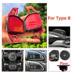 Aluminum Steering Wheel Paddle Shifter Extension for Audi A3 S3 8V A4 S4 A5 S5 B8.5 A6 S6 A7 S7 C7 Q5 Q7 2013 2014 2015 2016
