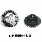1PC 56mm Car Hood Emblem Badge Bonnet Emblem Cover For Mercedes Benz Brabus AMG W124 W163 W202 W203 W204 W210 W211 W205 Sticker