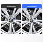4Pcs 54/60mm Car Wheel Center Hub Caps Cover For Nissan Qashqai Juke Pulsar Sentra Altima Patrol Micra Replacement Accessorie