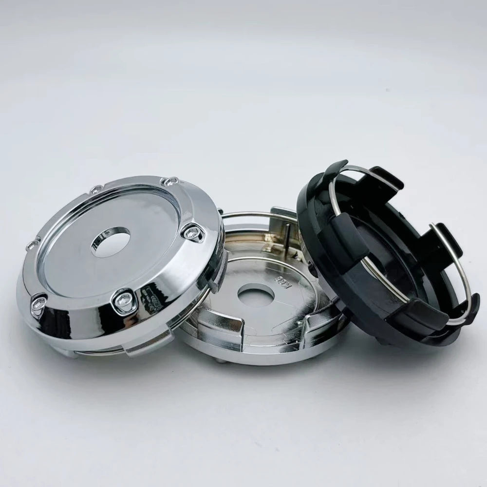 4pcs/Set 66MM 62MM VOSSEN Logo Emblem Badge Car Wheel Center Caps Rim Hubcap Wheel Hub Center Dust Cover Replace Car Accessories