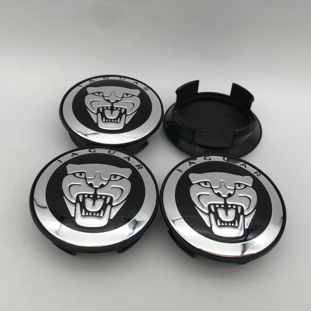4pcs 3D 58mm For Car emblem Wheel hub Center Cap Badge covers sticker Decals Styling accessories