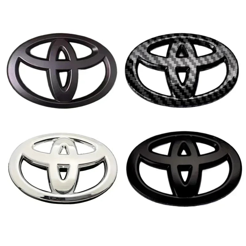 For Toyota RAV4 Camry Corolla Levin Yaris Reiz Vios Highlander CHR prius aygo hrv ABS Car front grille trunk suitcase Logo