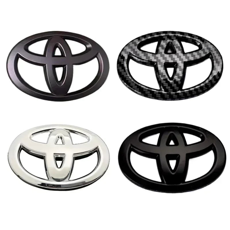 For Toyota RAV4 Camry Corolla Levin Yaris Reiz Vios Highlander CHR prius aygo hrv ABS Car front grille trunk suitcase Logo