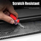 Car Door Sill Carbon Fiber Threshold Trunk Bumper Stickers Protector Strips for BMW X1 X3 3 5 Series G30 G20 G32 G11 Accessoies
