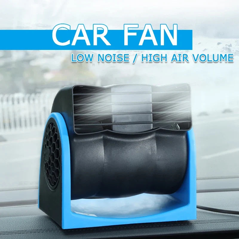 12V Car Speed Air Conditioner Vehicle Air Fan Truck Boat Auto Cooling Silent Cool Cooler With Cars Cigarette Lighter
