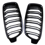 Double Slat Car Front Grille for BMW F30 F31 F35 320i 325i 328i 2012-2018 Gloss Black Racing Front Sport Grill For BMW 3-Series