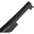 For Chevy Camaro Coupe Convertible LT LS SS RS 2016-2024 ZL1 Style Side Skirts Rocker Panels Spoiler Carbon Look Glossy black