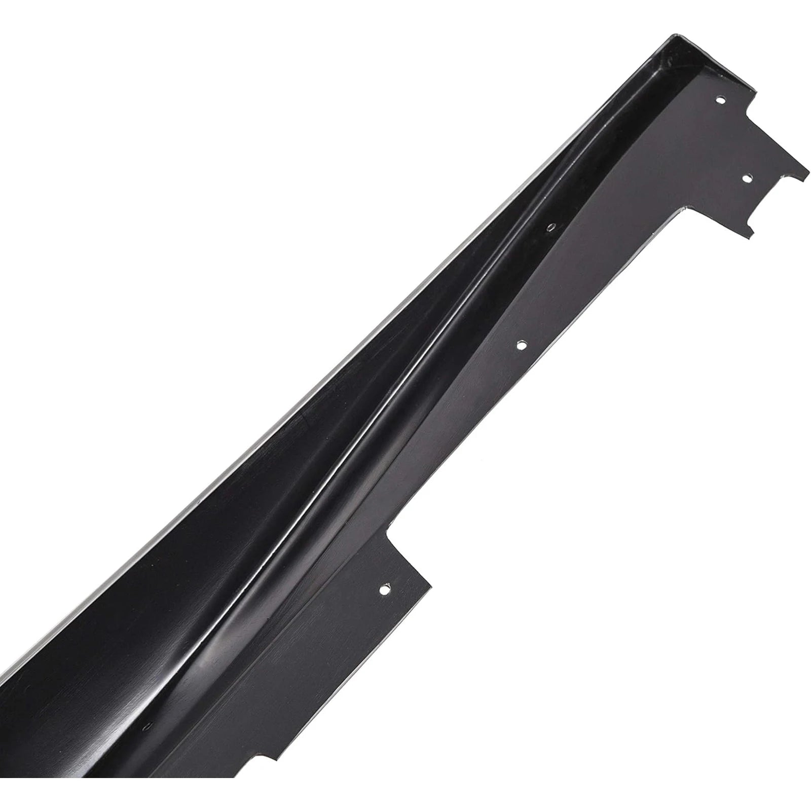 For Chevy Camaro Coupe Convertible LT LS SS RS 2016-2024 ZL1 Style Side Skirts Rocker Panels Spoiler Carbon Look Glossy black