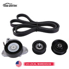 2722021419 2722000270 2722021019 For Mercedes-Benz GLK350 Drive Belt Tensioner & Idler Pulley Serpentine Belt Kit