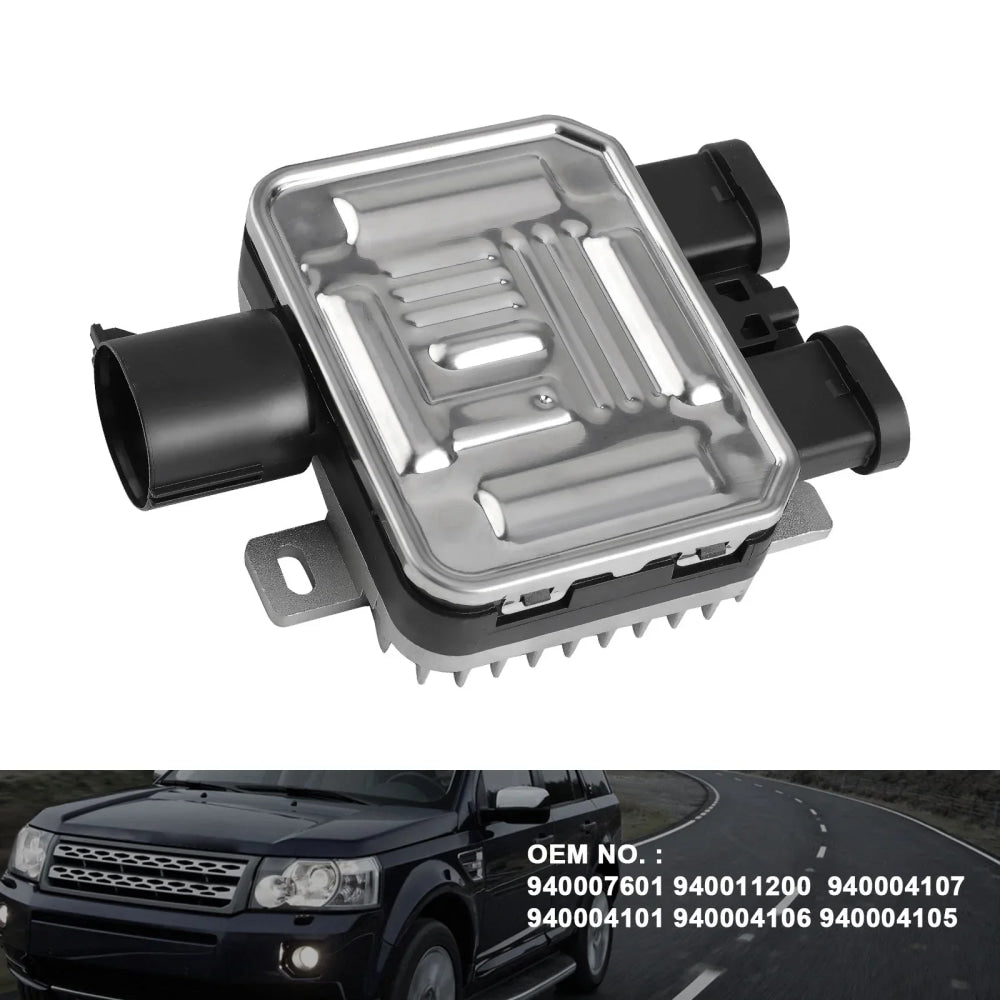 For Ford Edge Flex Land Rover LR2 Lincoln MKX Volvo S60 S80 V60 V70 XC60 XC70 New Cooling Fan Control Module 7T43-8C609-BA