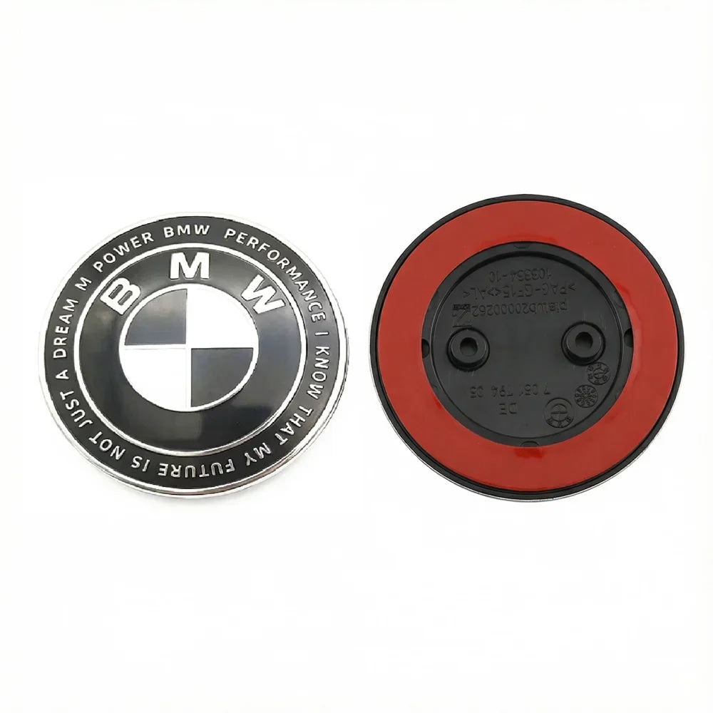 AAA 2 Holes 3 Holes Hood Emblem Trunk Badge BMW F20 F22 F23 F30 F80 F31 F34 F32 F82 F33 F10 F11 E81 E87 E63 E64 F12 F13 E85