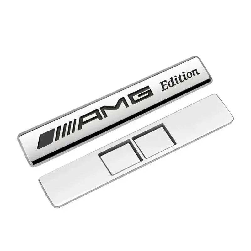 3D Metal Car Body Emblem Badge Exterior Decorative Creative Stickers For Mercedes Benz AMG GLE GLS CLS GLC CLA GLA GLK ML C197