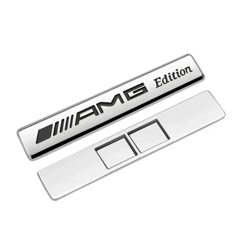 3D Metal Car Body Emblem Badge Exterior Decorative Creative Stickers For Mercedes Benz AMG GLE GLS CLS GLC CLA GLA GLK ML C197