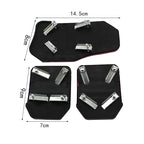 Automotive universal anti-skid pedal cover, interior modification, pedal personality modification accessories, anti-skid pedal