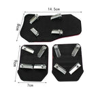 Automotive universal anti-skid pedal cover, interior modification, pedal personality modification accessories, anti-skid pedal