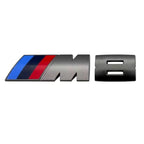 5.5cm for M logo new gray ABS sticker trunk badge for BMW M330i M340i M430i M440i M530i M540i M550i decoration accessories.