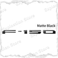 Car ABS Plastic F-150 Logo Car Letter Fender Side Emblem Rear Tail Trunk Badge Sticker For Ford F150 GT Accessories