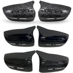 Replacement Mirror Cover For BMW 5 Series G30 G31 Side Rear Mirror Left Hand Driver Carbon Fiber ABS 2017 2018 2019
