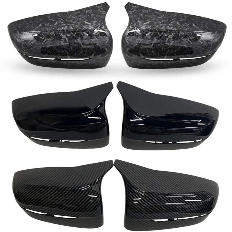 Replacement Mirror Cover For BMW 5 Series G30 G31 Side Rear Mirror Left Hand Driver Carbon Fiber ABS 2017 2018 2019
