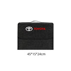 Car interior sticker Car Trunk Storage Box Foldable Felt Organizer Stowing Tidying Box For Toyota Corolla Camry rav4 Yaris hilux