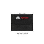 Car interior sticker Car Trunk Storage Box Foldable Felt Organizer Stowing Tidying Box For Toyota Corolla Camry rav4 Yaris hilux