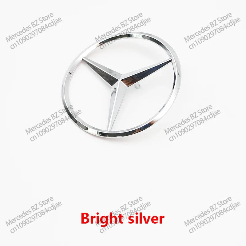 3D ABS Rear Star Logo Car Trunk Emblem For Mercedes Benz AMG W203 W204 W205 W212 W213 X253 X156 W166 W167 W176 W177 W223 W117
