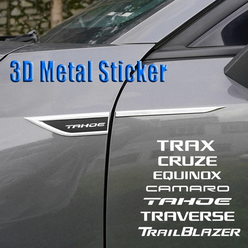 Car Side Doors Blade Car Body Protective Sticker Accessory For Chevrolet Trax Cruze Equinox Camaro Tahoe Traverse Trailblazer