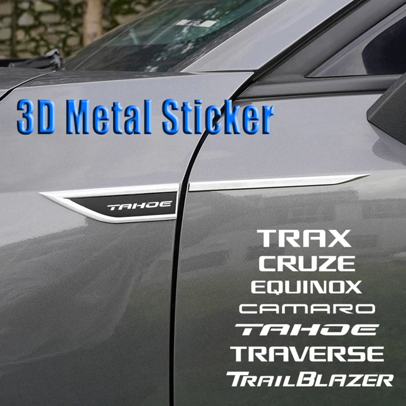 Car Side Doors Blade Car Body Protective Sticker Accessory For Chevrolet Trax Cruze Equinox Camaro Tahoe Traverse Trailblazer