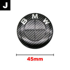 45mm 47mm Steering Wheel Center Emblem Badge Sticker For BMW E39 E46 E60 E87 E90 E92 F10 F20 F30 G20 Interior Decoration