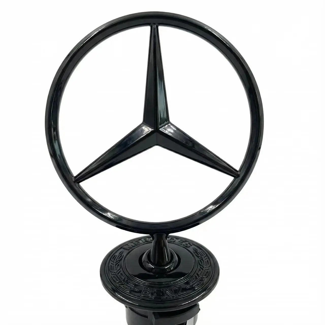 Car Bonnet Label Badge 3D Star Zinc Alloy Car Front Hood Emblem Mercedes Benz  W203 W204 W205 W206 W212 W213 W222 W223 E300