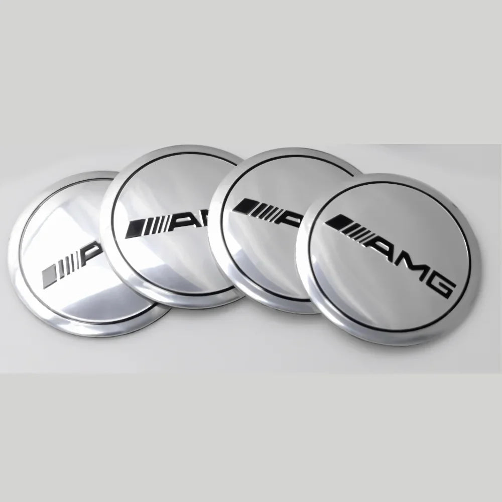 56/60/65mm Car Wheel Center Cover Hub Cap Resin Badge Emblem sticker Decal styling auto Accessories Mercedes Benz AMG  C260 C300