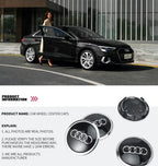 4pcs 69mm Car Styling Wheel Center Cap Hub Covers Badge For Audi A3 A4 A5 A6 A7 A8 S4 S6 A4L A6L 4B0601170A Auto Accessories