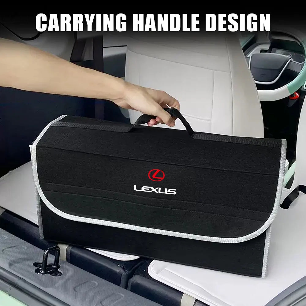 Car Large Capacity Trunk Storage Box Tool Organiser Bag Accessories For Lexus LS LC IS350 ES300h ES300 IS250 IS220d NX350h GS350